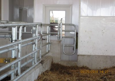 slant stalls and gates